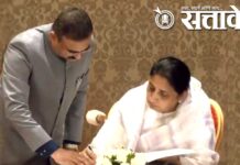Sunetra Pawar DCM Oath : शोकाकुल वातावरणात सुनेत्रा पवार यांची शपथ !