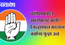 Buldhana Congress : काँग्रेसमधील खांदेपालट कधी? जिल्हाध्यक्ष बदलाच्या चर्चांना पुन्हा ऊत