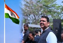 Devendra Fadnavis : २०० फूट उंच भारतीय ध्वज, दिमाखात फडकला तिरंगा!