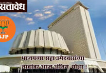 Vidhan parishad election : भाजपच्या सहा उमेदवारांच्या नावांवर आज अंतिम मोहर !