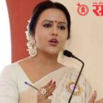 Amruta Fadnavis : नारीशक्तीसाठी मोदी भक्कम, पण ‘लव्ह जिहाद’पासून मुलींनी सावध राहावे; अमृता फडणवीस कडाडल्या!