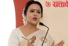 Amruta Fadnavis : नारीशक्तीसाठी मोदी भक्कम, पण ‘लव्ह जिहाद’पासून मुलींनी सावध राहावे; अमृता फडणवीस कडाडल्या!