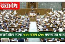 loksabha seats : लोकसभेतील जागा ५४५ वरून ८५० करण्याचा प्रस्ताव !