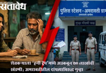 Honey Trap : शेतकऱ्याला ‘हनी ट्रॅप’मध्ये अडकवून ७० लाखांची खंडणी; अमरावतीतील दांपत्याविरुद्ध गुन्हा