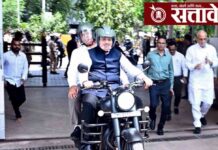 cm Maharashtra : मुख्यमंत्र्यांची बुलेटस्वारी वादाच्या भोवऱ्यात; पीयूसी एक्स्पायर असल्याने विरोधकांचा ‘पब्लिसिटी स्टंट’चा आरोप