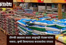 Fertilizer retail centre : कृषी विभागाचा खतविक्री केंद्रांवर धडक तपासणी मोर्चा; दोन केंद्रांना नोटीस
