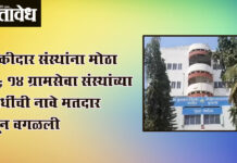 District Bank Election : थकबाकीदार संस्थांना मोठा धक्का; १४ ग्रामसेवा संस्थांच्या प्रतिनिधींची नावे मतदार यादीतून वगळली