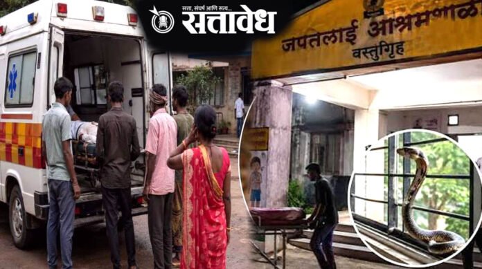 Gadchiroli ashram school snake bite incident