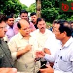 Pravin pote : रेल्वे अंडरपासच्या निकृष्ट कामावर आमदार प्रवीण पोटे पाटील संतप्त; अधिकाऱ्यांना धारेवर धरले