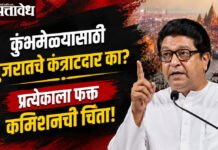 Raj Thackeray : कुंभमेळ्यासाठी गुजरातचे कंत्राटदार का? प्रत्येकाला फक्त कमिशनची चिंता