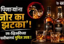 High court decision : पिणाऱ्यांना ‘जोर का झटका’! रम-व्हिस्कीच्या चवीमागचं गुपित उघड !