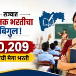Teacher Recruitment : राज्यात शिक्षक भरतीचा बिगुल; ३०,२०९ पदांची मेगा भरती