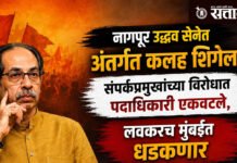Uddhav Thackeray Shivsena: नागपूर उद्धव सेनेत अंतर्गत कलह शिगेला; संपर्कप्रमुखांच्या विरोधात पदाधिकारी एकवटले, लवकरच मुंबईत धडकणार!