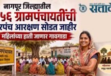 Grampanchayat sarpanch reservation : नागपूर जिल्ह्यातील ७५६ ग्रामपंचायतींची सरपंच आरक्षण सोडत जाहीर; महिलांच्या हाती जाणार गावगाडा