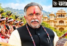 धर्मरावबाबांचा ठेका, राजकारणाचा ताल! अहेरीच्या राजवाड्यात आदिवासी नृत्याची रंगत