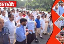 ‘ज्ञानेशकुमारांना अटक करा, वोटचोरांना सत्तेतून खाली खेचा’ हर्षवर्धन सपकाळांचा आंदोलनातून इशारा